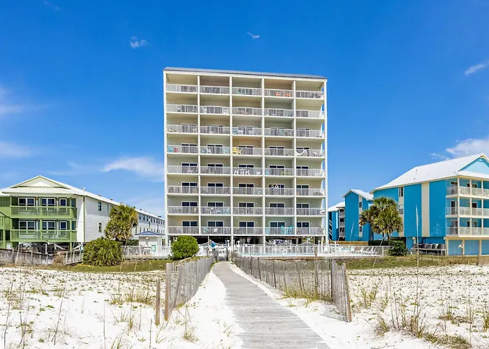Cozy In Gulf-front Complex Shared Pool Ac Elevator Holiday home Gulf Shores